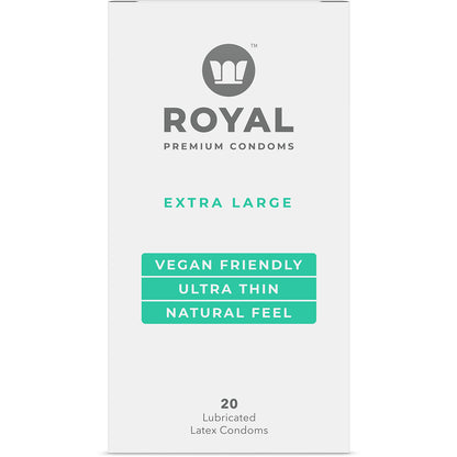 Royal Intimacy XL Vegan Condoms
