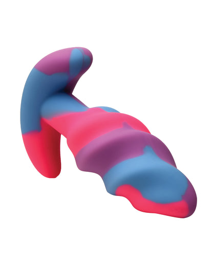 Creature Cocks - Unicorn Swirl Silicone Butt Plug