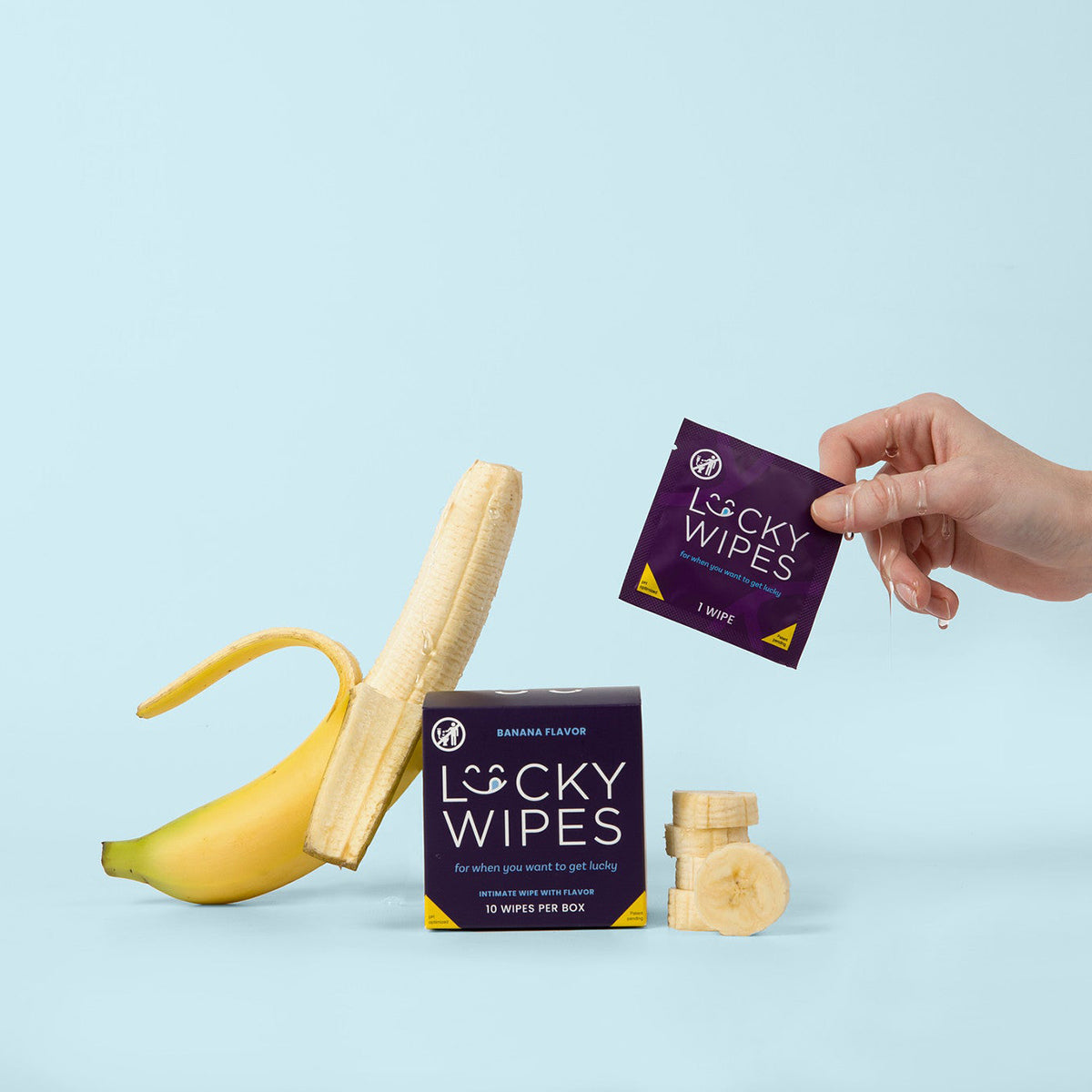 Sweetums Lucky Wipes Cucumber Flavor