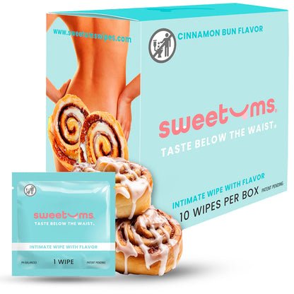 Sweetums Intimate Wipes Honey Lavender Flavor