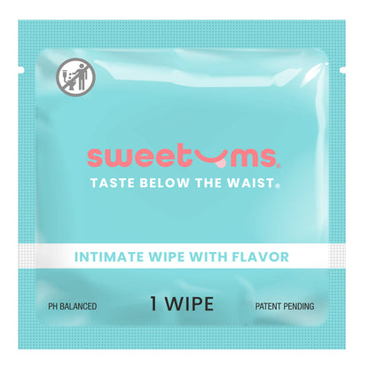 Sweetums Intimate Wipes Honey Lavender Flavor