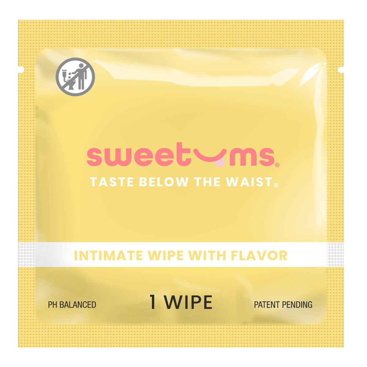Sweetums Intimate Wipes Honey Lavender Flavor