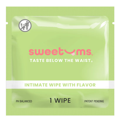 Sweetums Intimate Wipes Honey Lavender Flavor