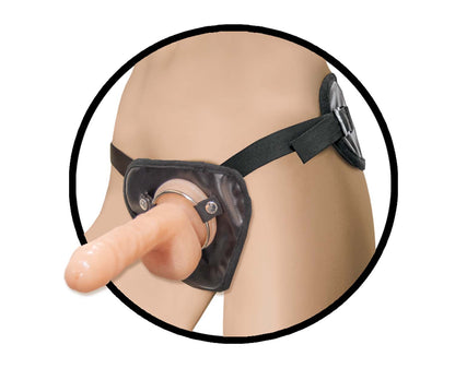 6" Squirting Dildo with Adjustable Harness | Kinkly Shop