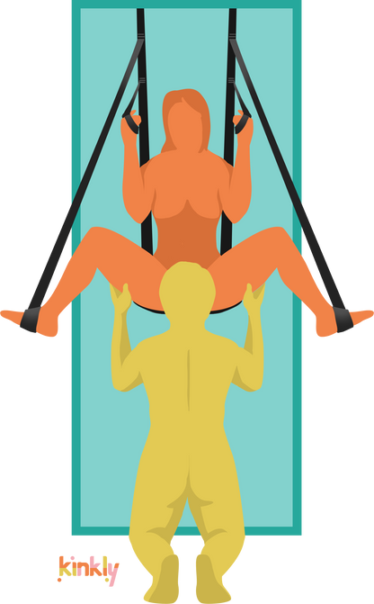 Nocturnal Over-the-Door Sex Swing