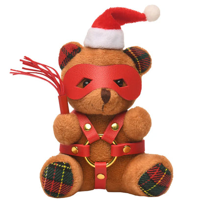 Master Series Holiday Bondage Teddy Bear Keychain