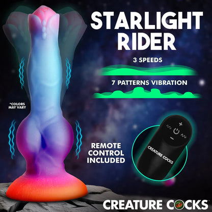 Creature Cocks - Vibrating Astro Glow-in-the-Dark