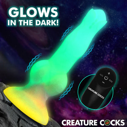 Creature Cocks - Vibrating Astro Glow-in-the-Dark