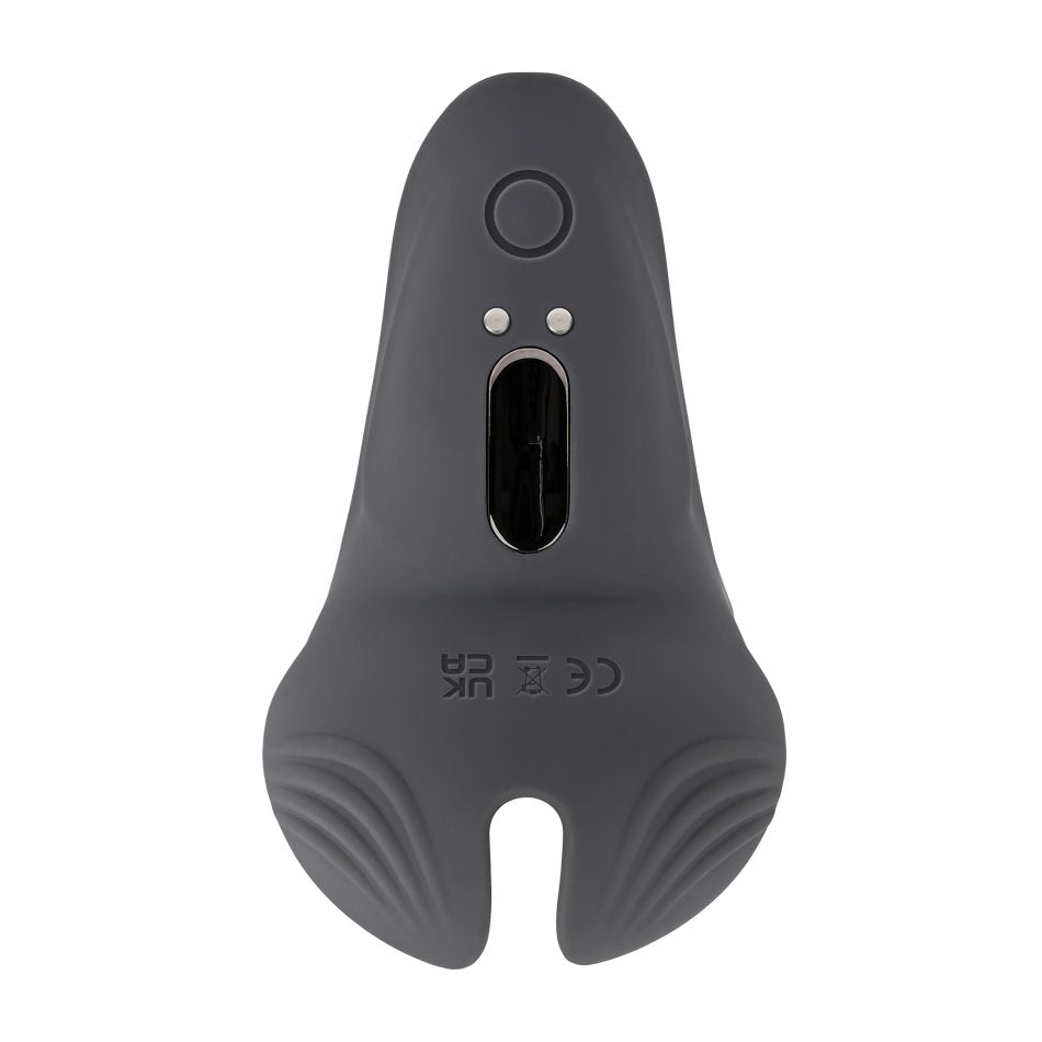 Underside of the Evolved Undercarriage. This showcases the charging port as well as the control buttons. | Kinkly Shop