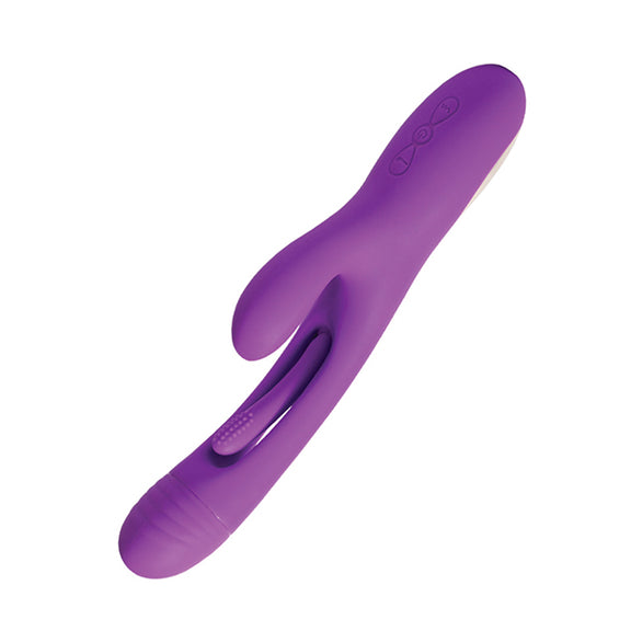 Vibrador de conejo que estimula el punto G Bora - Púrpura