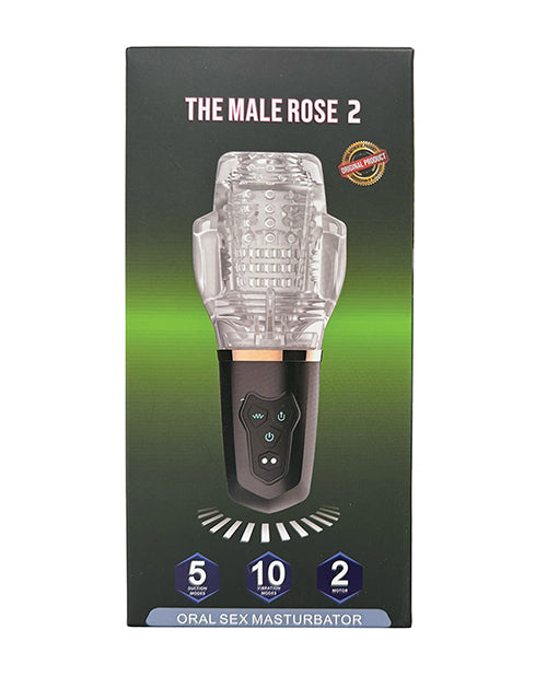 Packaging for the The Male Rose 2: Sucking & Vibrating | Kinkly Shop