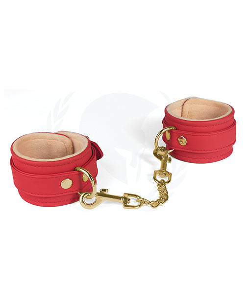 Poignets Spartacus avec doublure en peluche