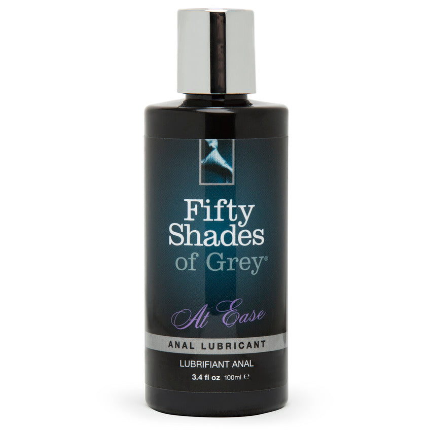 The Fifty Shades of Grey at Ease bottle in front of a plain white background | Kinkly Shop