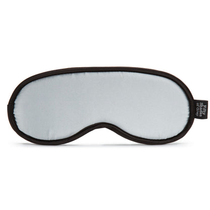Close-up on the blindfold of the Fifty Shades of Grey Bed Restraint Kit | Kinkly Shop