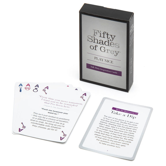 "Play Nice, Talk Dirty" Card Game