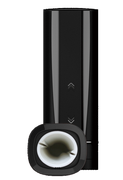 GIF shows the inner channel of the KIIROO Onyx+. It looks like it squeezes and releases very snugly for pleasure. | Kinkly Shop