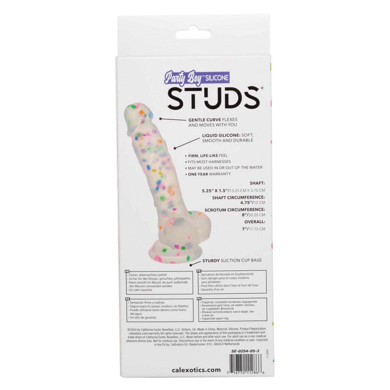 Party Boy Silicone Studs