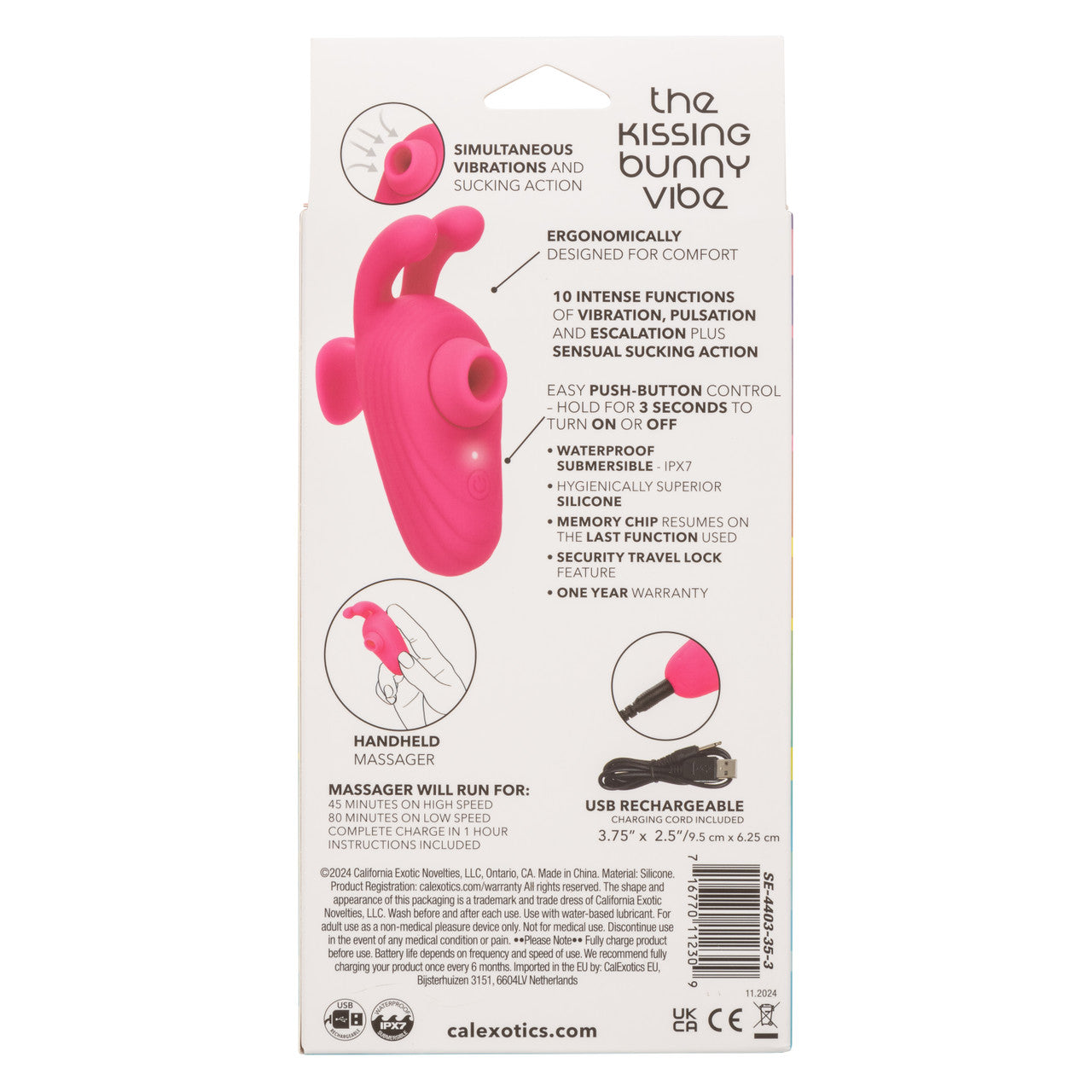 Neon Vibes The Kissing Bunny