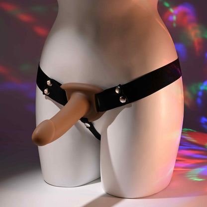 Our First Hollow Strap On