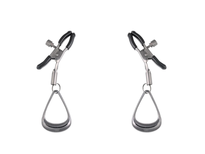Sportsheets Velvet Noir Tuggable Nipple Clamps