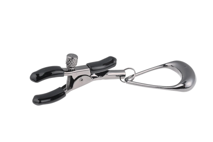 Sportsheets Velvet Noir Tuggable Nipple Clamps