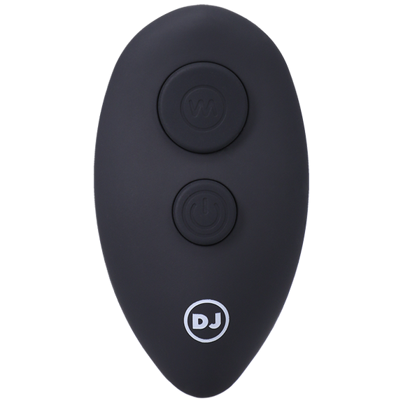 Close-up of the wireless remote control for the A-Play Expander. There are two buttons on the remote. | Kinkly Shop