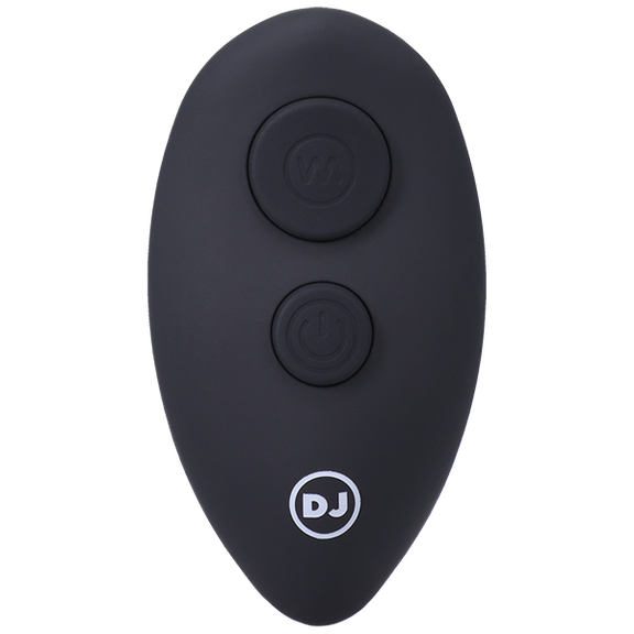 Close-up of the wireless remote control for the A-Play Expander. There are two buttons on the remote. | Kinkly Shop