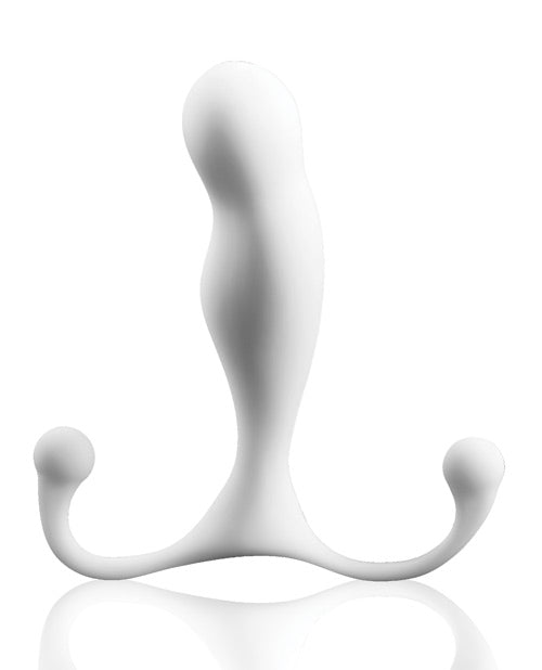 Aneros Maximus Trident in front of a plain white background | Kinkly Shop