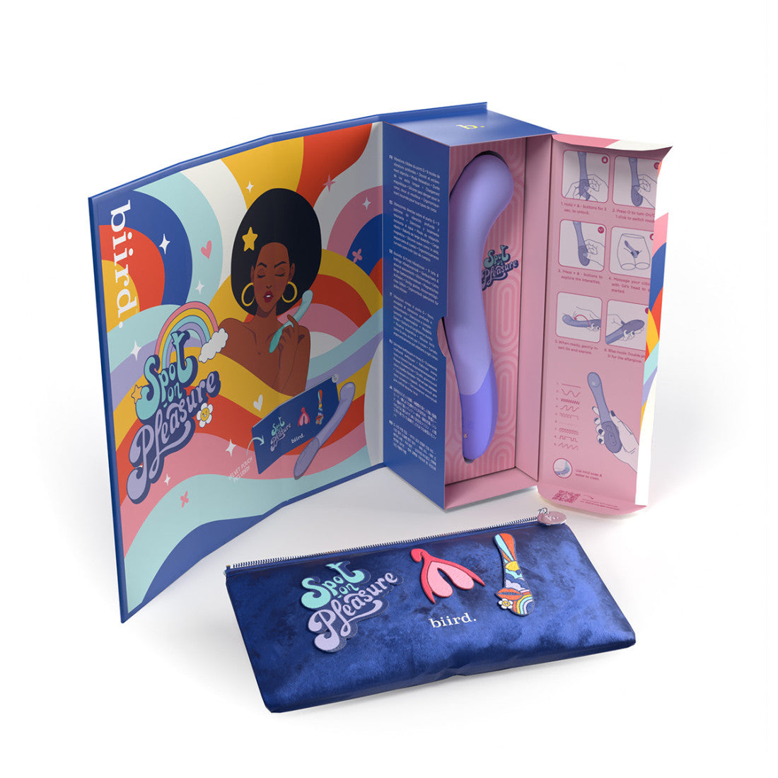 The Biird Gii shown inside of its packaging | Kinkly Shop