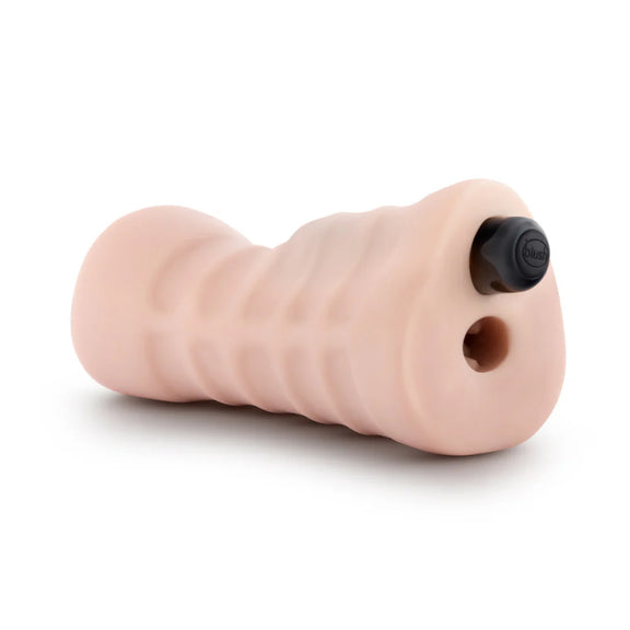 The end/tip of the strokers include an extra hole where the optional vibrator can fit. Each stroker has one. | Kinkly