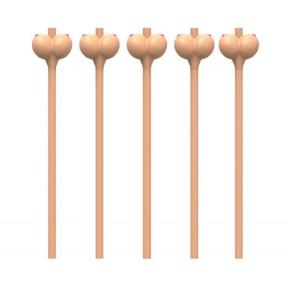 The Booby Straws in front of a plain white background. | Kinkly Shop