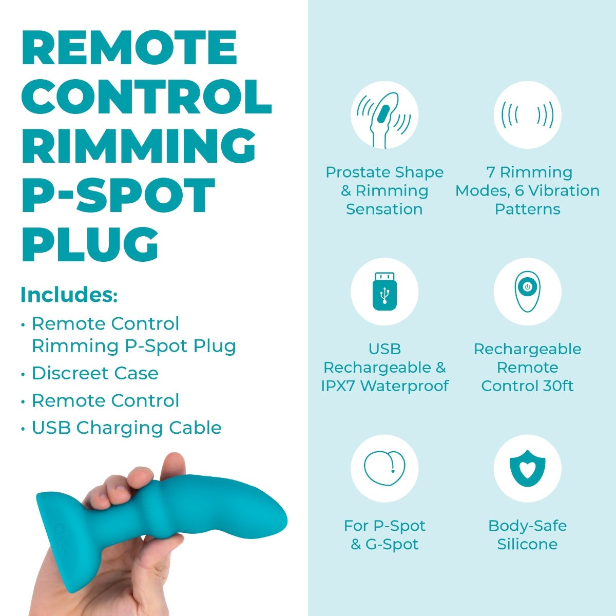 b-Vibe Rimming P-Spot Plug Deep Vibration & Remote Play Kinkly Shop b-Vibe Rimming P-Spot Plug Deep Vibration & Remote Play Kinkly Shop