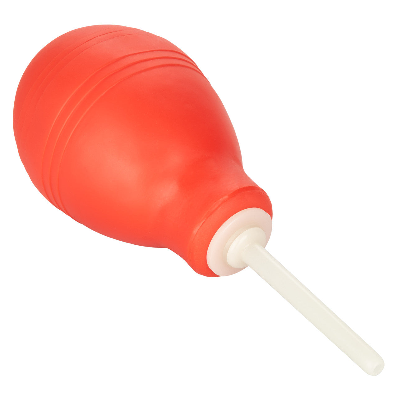 The Anal Douche shown with the tip attached. The tip looks very slender and short. | Kinkly Shop
