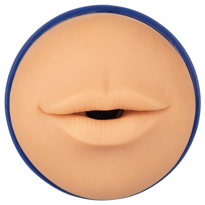 Close-up of the orifice and lips at the front of the Private Tube - Shona River | Kinkly Shop