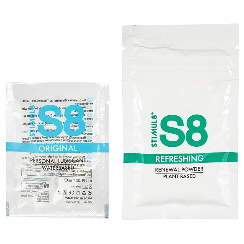 Private Tube - Shona River includes two small packets of trial renewal powder and trial water-based lube. | Kinkly Shop