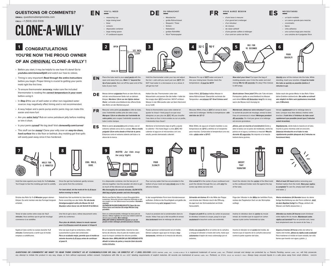 Clone-a-Willy Kit: Vibrating Dildo