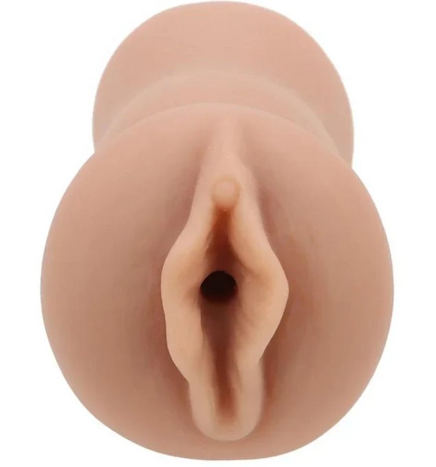 Close-up of the entrance and orifice of the Ana Foxx Pussy stroker | Kinkly Shop