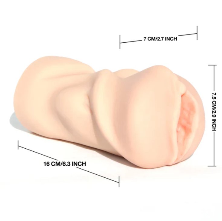 Measurements of the Angela White Pussy stroker | Kinkly Shop
