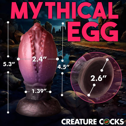 Measurements of the Creature Cocks Dragon Hatch in Large | Kinkly Shop