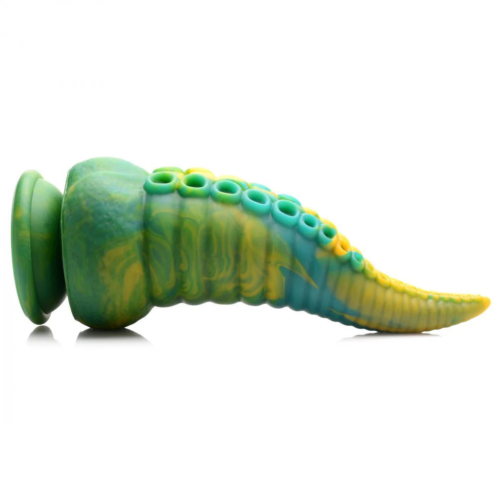 Side view of the Creature Cocks Monstropus. | Kinkly Shop