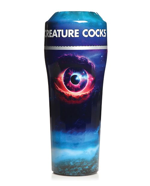The Creature Cocks Wormhole Alien with all of the plastic case wrapping still around it. It says "Creature Cocks" on it, but this wrapping can be removed. | Kinkly Shop