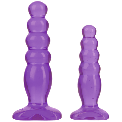 Crystal Jellies Anal Delight Trainer Kit in Purple | Kinkly Shop