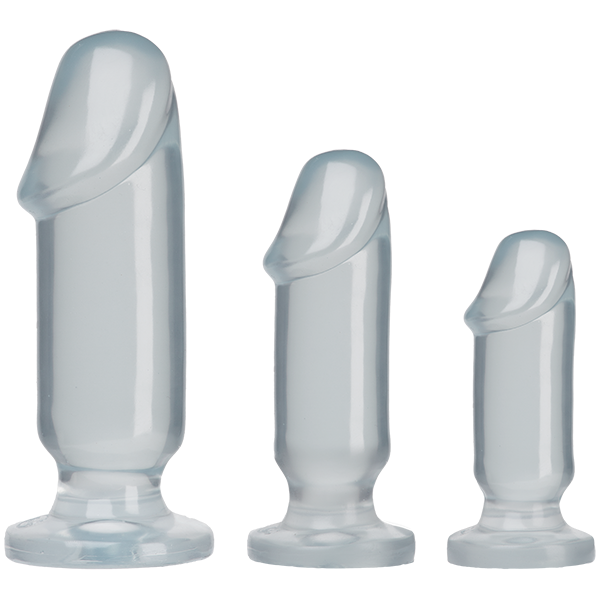 Crystal Jellies Anal Starter Kit in Clear | Kinkly Shop