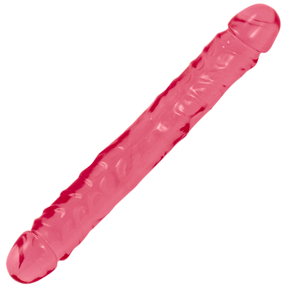 Crystal Jellies Double Dong Jr. in Pink | Kinkly Shop