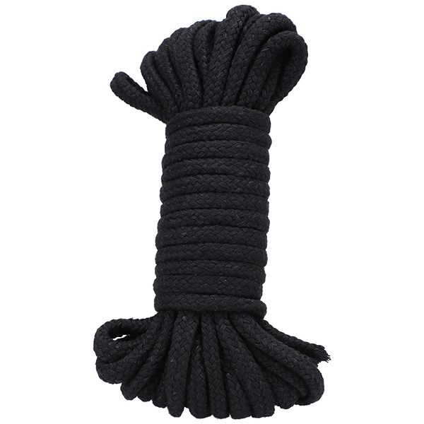 The In A Bag Cotton Rope shown away from its packaging, just sitting bundled up. | Kinkly Shop