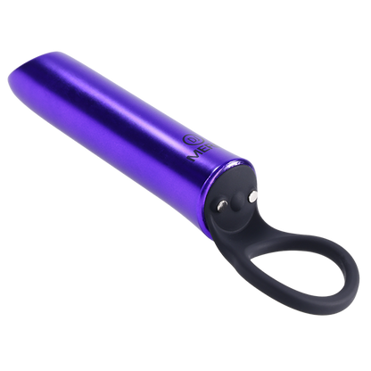 Close-up on the silicone handle that's built into the base of the Merci Power Play | Kinkly