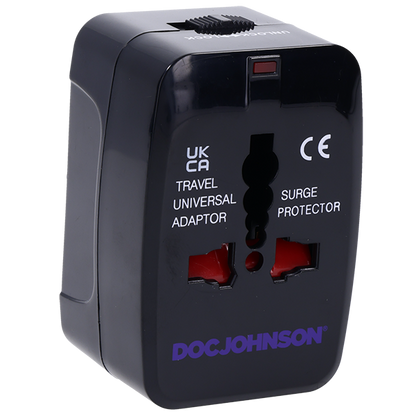 The travel adapter that's included with the Merci Power Wand | Kinkly