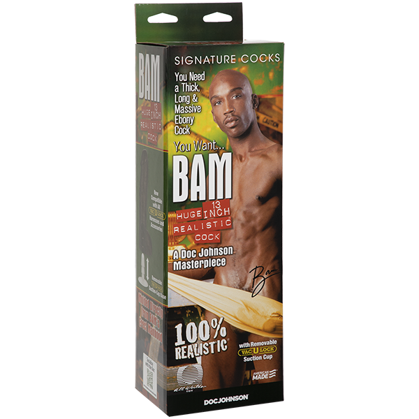 Packaging for the Signature Cocks PVC - Bam | Kinkly Shop