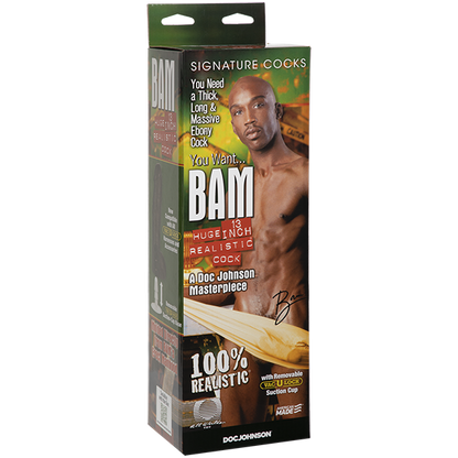 Packaging for the Signature Cocks PVC - Bam | Kinkly Shop