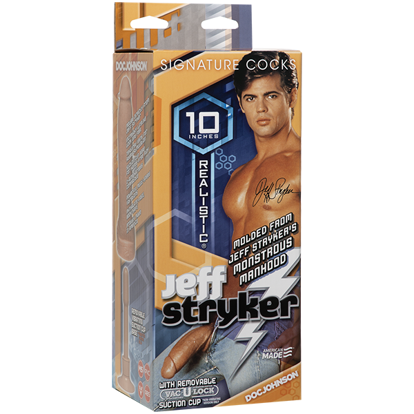 Packaging for the Signature Cocks - Jeff Stryker Firmskyn | Kinkly Shop